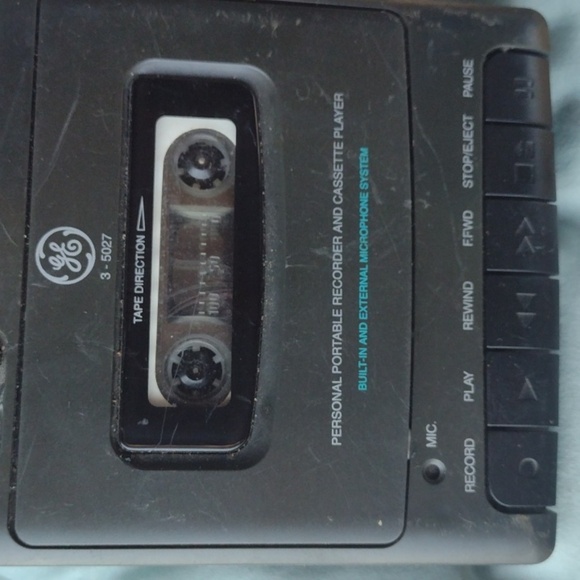 Black Portable Cassette Player - Picture 4 of 4